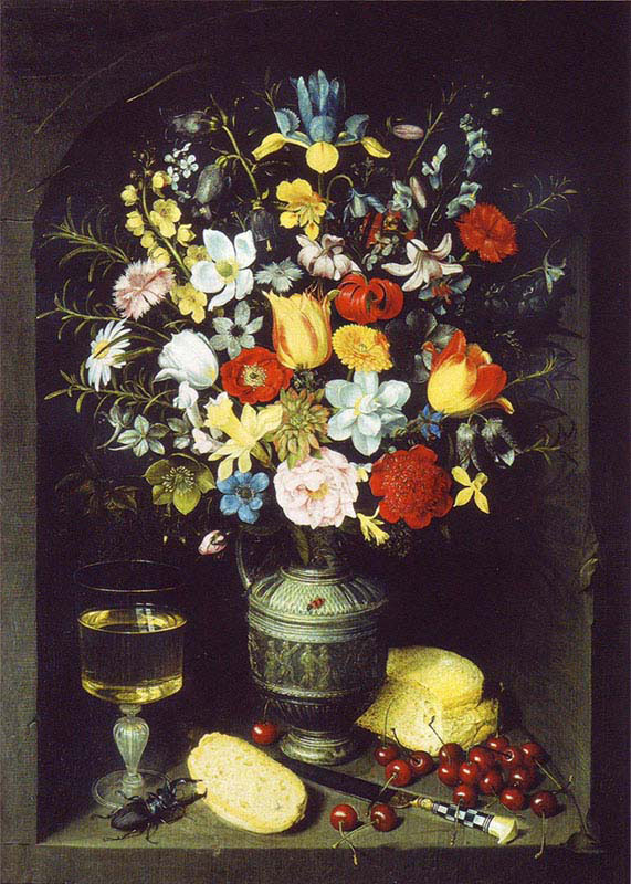 Big Flowers in a Nische 